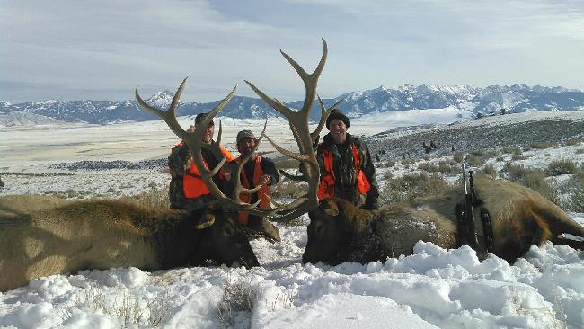 Blast N Cast Montana Elk Hunt 2014
